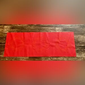 Yoga mat with flower design